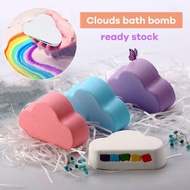 【SG STOCK】Essential Oil Rainbow Clouds Bath Bomb bubble bath for kids Fizzers Aromatherapy Skin Care Natural Women Gifts