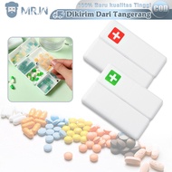 Daily Medicine Box 7 Dividers Pill Medicine Box Magnetic Pill Box Organizer Medicine Storage Box