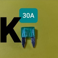 DS99 30A small fuse fuse dry fuse blade motor 30a 30 a