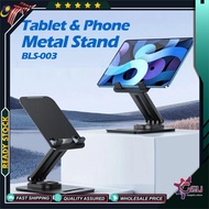 Mobile Phone & Tablet Metal Stand BLS-003 Stand Holder,Big Size 360 Degree Desktop Adjustable & Fold