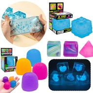 Cube NeeDoh Nice Ice Baby Super Solid Squish Squeeze Decompression Toy Squishy Toy
