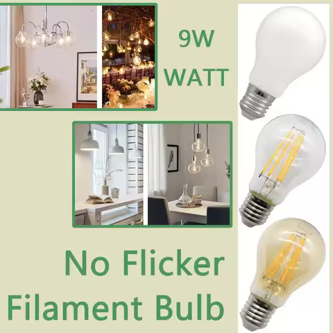 8pcs Led Edison Filament Bulb E27 B22 E14 C35 A60 ST64 220V240V Vintage 2700K 4000K Warm Glass Lamp 