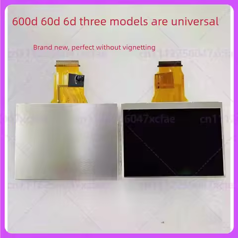 For Canon 600D 60D 6D New LCD Screen With Backlight DSLR Camera Repair Replacement Parts