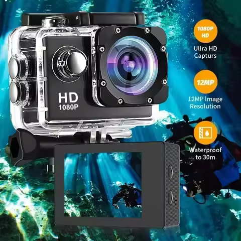 Full HD 1080P Waterproof Camera 2.0 Inch Camcorder Sports DV Go Car Cam Pro Mini Sports DV Camcorder