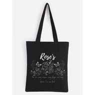 TOTEBAG ROSE'S BY ANJELL