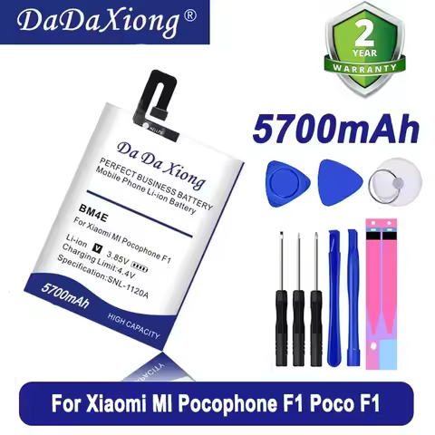 BM4E BM37 BN40 Battery For Xiaomi 5S Max 2 2S 3 4C Plus，Redmi Note 2 4 4A K40 9A 9C Pro，Pocophone Po
