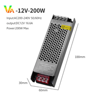 12V DC Switching Power Supply 5A 10A 20A 30A 40A Power Supply Switching Power Supply for alarm Syste
