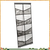 Vertical Brochure Stand Grid Brochure Display Stand Portable Brochure Stand for Trade Shows and Reta
