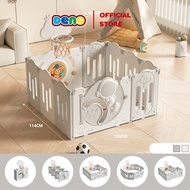 DENO คอกกั้นเด็ก คอกเด็ก ที่กั้นเด็ก มาตรฐานยุโรป พับเก็บได้ ปรับรูปทรงได้ พร้อมจัดส่ง