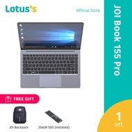 JOI Book 155 Pro 14” FHD (N4120/4GB/64GB/W10Pro) + Free 256GB SSD + JOI Backpack