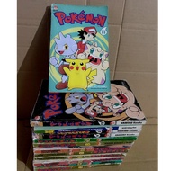Combo of old Pokemon comic books read forward