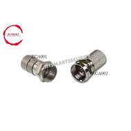 RCA001 RG59 F Connector/ RCA002 RG6 F Connector