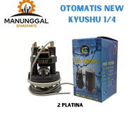 OTOMATIS / PRESSURE SWITCH NEW KYUSHU 1/4" SAN-EI Lubang Kecil 2 PLAT /  Otomatis Mesin Pompa Air Sa
