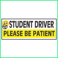 ❁ ❡ New Driver Waterproof Sticker Lady Driver Sticker Student Driver Stickers For Cars Decal Signs