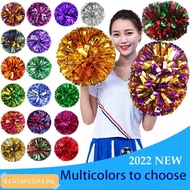 BENJMOORE9Q 1pc Cheerleader pompoms Concert Fancy Double hole handle Club Sport Supplies