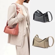 ✨【With Box】Son*gmont hanging ear series mini eaves bag first layer cowhide commuter crossbody bag ho