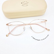 ☂แว่นตา แว่นกรองแสง แว่นสายตา สไตร์เกาหลี สำหรับผู้หญิง สั่งตัดค่าสายตาได้ค่ะ (รุ่น 72835)▲