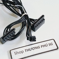 Cáp Mini 4 Pin ra 2 Sata / 4 Pin ra Sata (Mini 4 Pin: 5mm x 5mm) / Cáp dài 45Cm