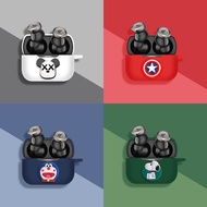 【Fashion】Anime Cartoon Earphone Box Protective Cover Compatible For Edifier W240TN Silicone Soft Ski