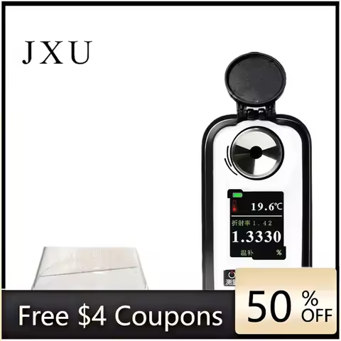 For 908 Digital HCl Concentration Meter Color Screen Hydrochloric Acid Tester Aqueous Solution Measu