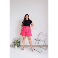 Big Size Nomi Pants | Korean Casual Jumbo Women's Shorts