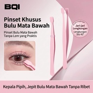 MATA BQI Precision Flat Lower Eyelash Tweezers Eyelash Makeup Applicator