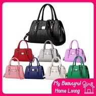 (LEATHER) MBHL Ohanel Channell Women Lady Handbag Premium Branded Handbag Beg Wanita 女士手提包
