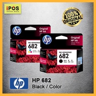 HP 682 BLACK / COLOR INK CARTRIDGES [ 100% ORIGINAL ] HP DESKJET 2336/2777/2776/2779/4100/4177