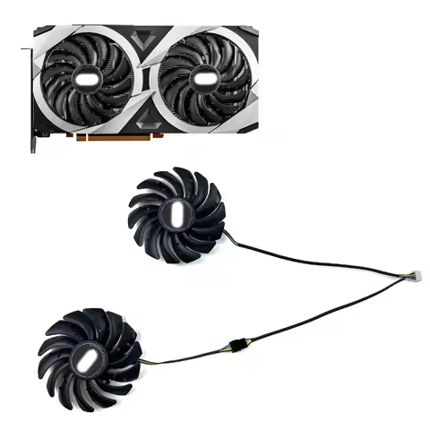 NEW Cooling Fan 85mm 4PIN PLD09210S12HH For MSI RADEON RX 5600 XT 5700 5700 XT MECH RX5600XT RX5700 