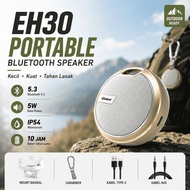 Kimhost EH30 Portable Wireless Speaker Bluetooth 5.3 Super Bass Waterproof Outdoor Audio Speaker wit