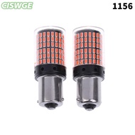 CISWGE หลอดไฟสัญญาณเลี้ยว LED T20 2ชิ้น CANbus 1156 BA15S P21W 1157 P21 BAY15D 5W 7440 7443 W21 5W 3