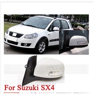 No painting For Suzuki SX4 2007-2014  Car Accessories Electric Outside Rearview Mirror Side Rear Vie