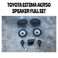 Speaker Set Toyota Estima Previa ACR50 Door Speaker / Dashboard Speaker / Speaker Pintu / Tweeter Sp