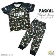 (1Y-11Y) Baju Budak Murah Baju Paskal Budak Kids pajamas Boy Girl Baju Tidur Budak Lelaki Perempuan 