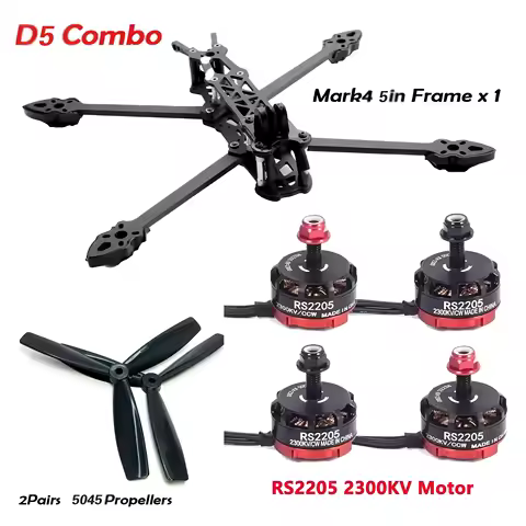 RS2205 2205 2300KV CW CCW Brushless Motor for Mark 4 5inch 225mm FPV RC QAV250 X210 Racing Drone Mul