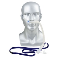 High Flow Nose Nasal Cannula Oxygen Nasal Cannula With Flexible Head Strap for CPAP Machine(Size M)