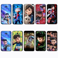 Soft black phone case for Samsung Galaxy J4 J4 Plus J4 J5 J7 J6 Prime FG11 Ejen Ali casing Anti fall