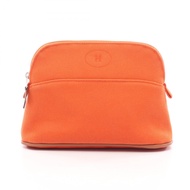 [二手] Hermes Bolide Pouch 20 Mini Orange Feu 帆布 Bolide Pouch Mini Orange Feu 女士
