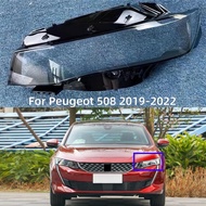 For Peugeot 508L 508 2019 2020 2021 2022 Car Accessory Products Headlight Lens Replace The Original 