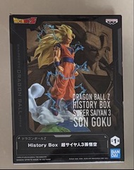 放 HISTORY BOX 龍珠Z 超級撒亞人3 孫悟空 長盒 figure