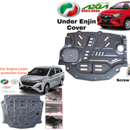 Axia 2023 Alza 2022 Velzo penutup bawah enjin guard bonnet Car engine bottom cover Under Cover veloz