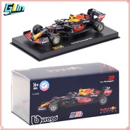 Bburago 1:43 F1 Formula Car Static Die Cast Model - Collectible Racing Car Toys with Box