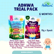ADHWA TRAVEL PACK ADHWA OAT TRAVEL PACK BUBUR BAYI OATMEAL ADHWA BABY FOOD
