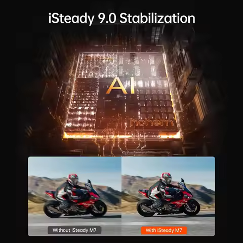Hohem M7 iSteady M7 Cell phone gimbal Stabilizer 3-axis Anti-Shake Stands Extendable Selfie Stick Fo