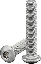 Rounded Head Screw with Hexagon Socket (ISK) According to Standard: ISO 7380-1 Rustproof Stainless S
