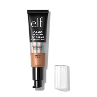 e.l.f. Camo CC Cream, Color Correcting Medium-To-Full Coverage Foundation with SPF 30, Medium 375 N,