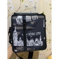TARI CASE Sling Bag Leather | NEWYORK Design w/ Fiver Glass | Size 12,18,60, up to 100