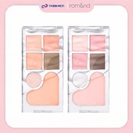 Romand Bare Layer Palette – Eyeshadow & Blush Palette 14g – Crystal Clear Glow