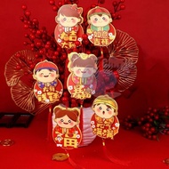(1 pC) iCantiq Angpao Imlek Motif Anak Cowok / Cewek Angpao Gantung Angpao Hoki Angpao Pendek Angpau
