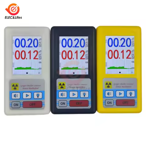 Nuclear Wastewater Geiger Counter Nuclear Radiation Detector Personal Dosimeter X-ray Beta Gamma Det